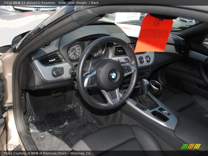 Orion Silver Metallic / Black 2010 BMW Z4 sDrive30i Roadster