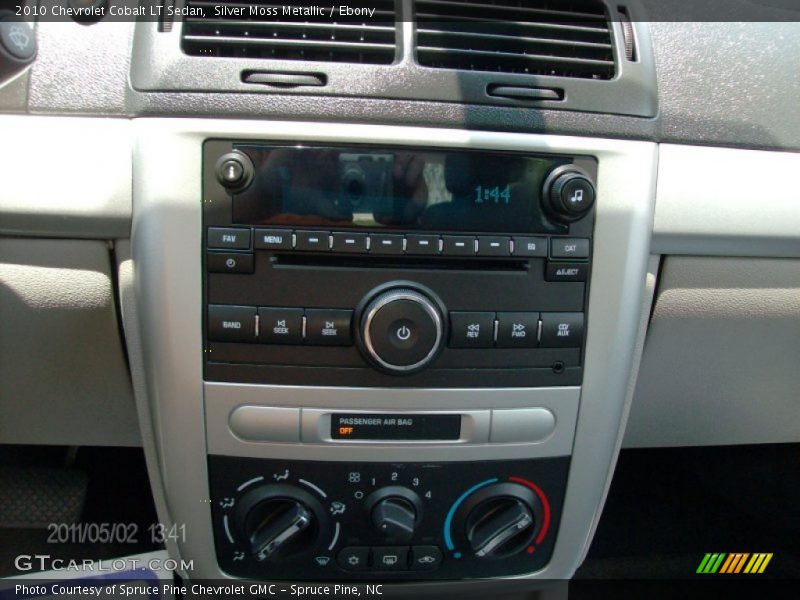 Silver Moss Metallic / Ebony 2010 Chevrolet Cobalt LT Sedan