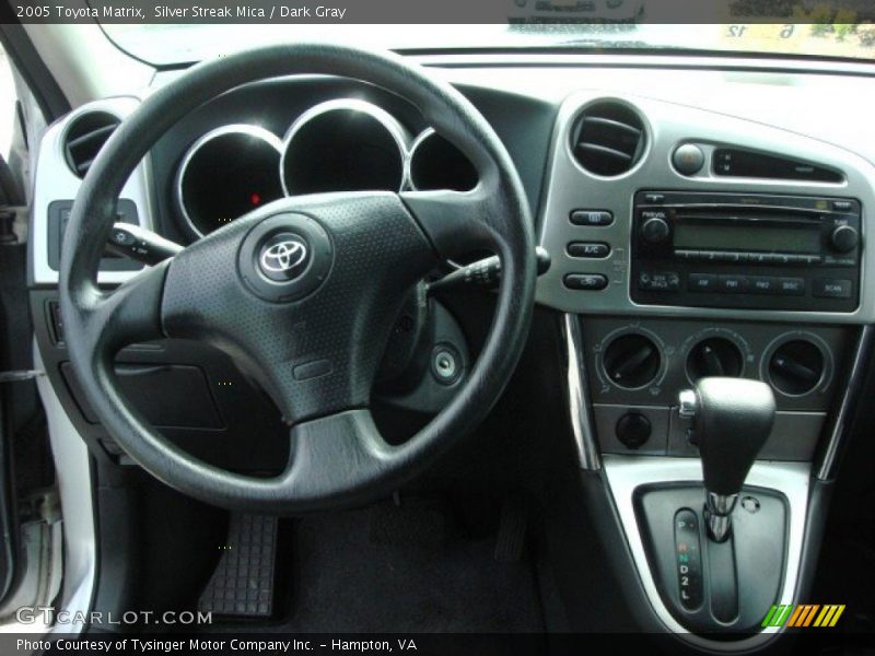 Silver Streak Mica / Dark Gray 2005 Toyota Matrix