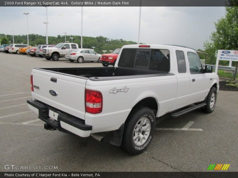 Oxford White / Medium Dark Flint 2009 Ford Ranger XL SuperCab 4x4