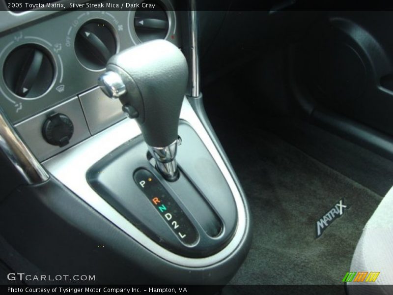 Silver Streak Mica / Dark Gray 2005 Toyota Matrix