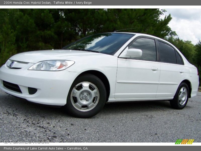 Taffeta White / Ivory Beige 2004 Honda Civic Hybrid Sedan