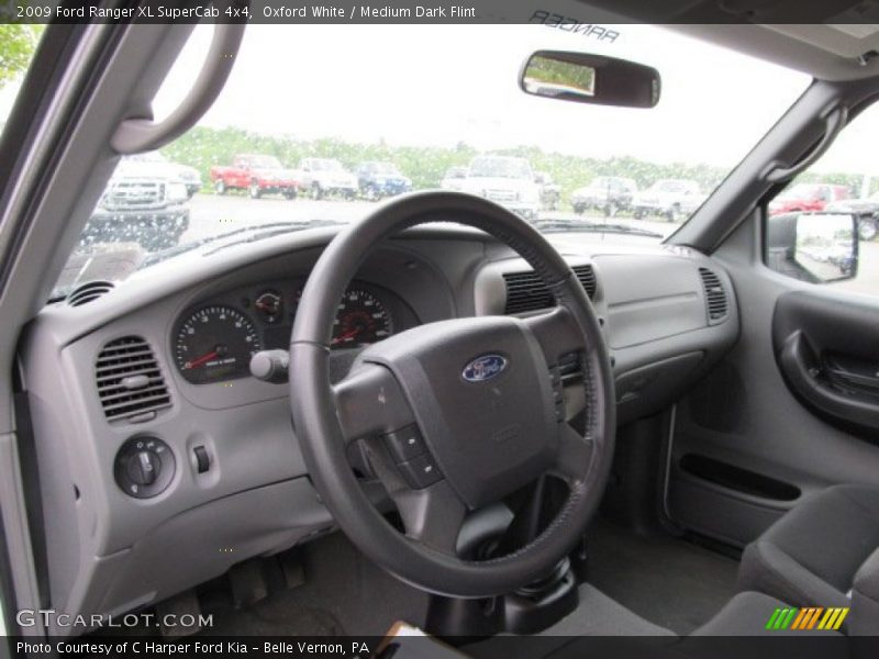 Dashboard of 2009 Ranger XL SuperCab 4x4