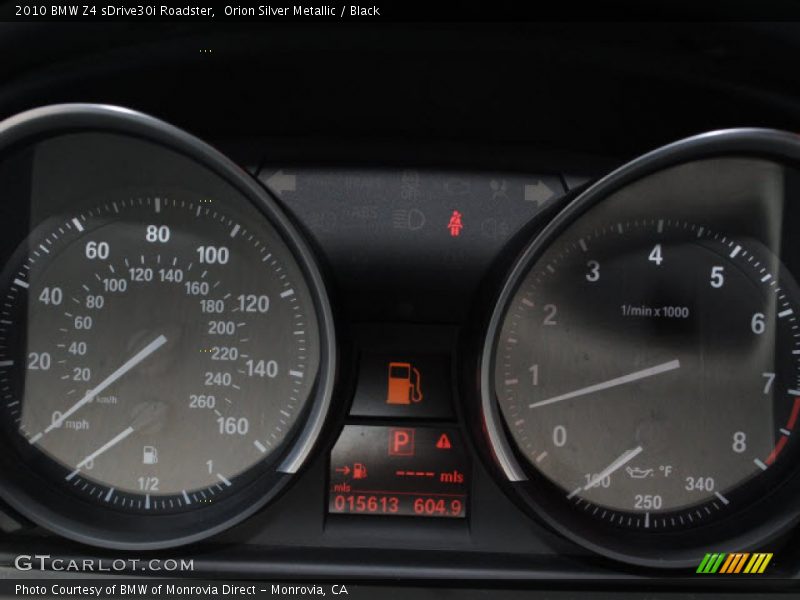  2010 Z4 sDrive30i Roadster sDrive30i Roadster Gauges