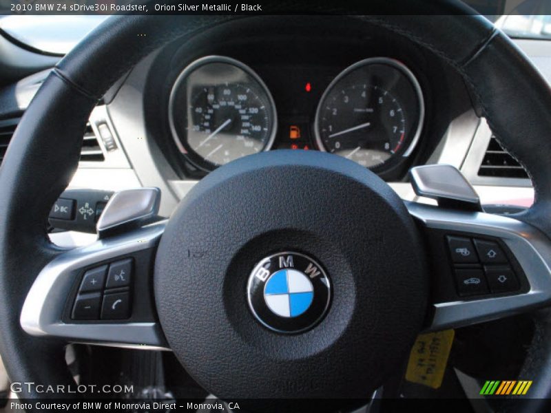 Orion Silver Metallic / Black 2010 BMW Z4 sDrive30i Roadster