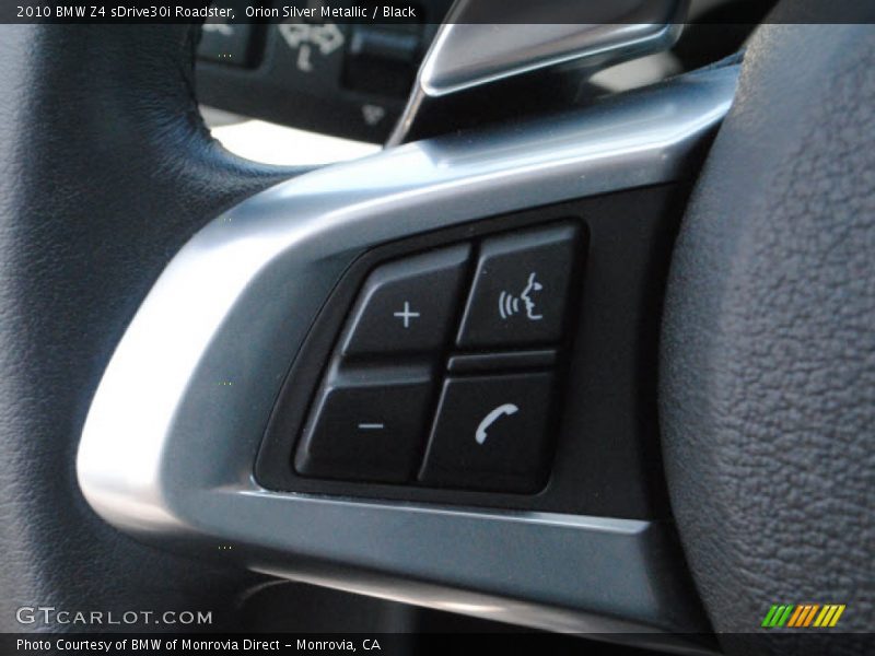 Controls of 2010 Z4 sDrive30i Roadster