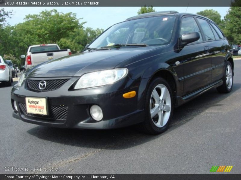 Black Mica / Off Black 2003 Mazda Protege 5 Wagon