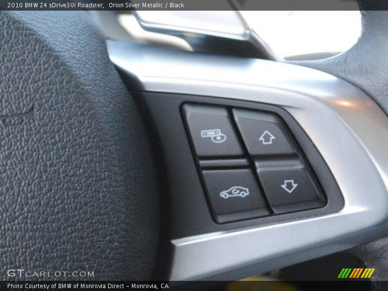 Controls of 2010 Z4 sDrive30i Roadster