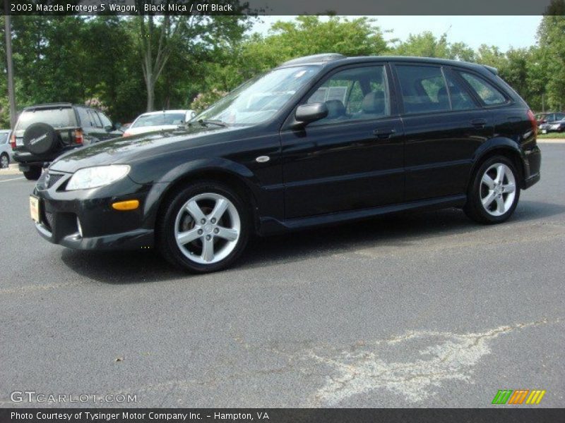 Black Mica / Off Black 2003 Mazda Protege 5 Wagon