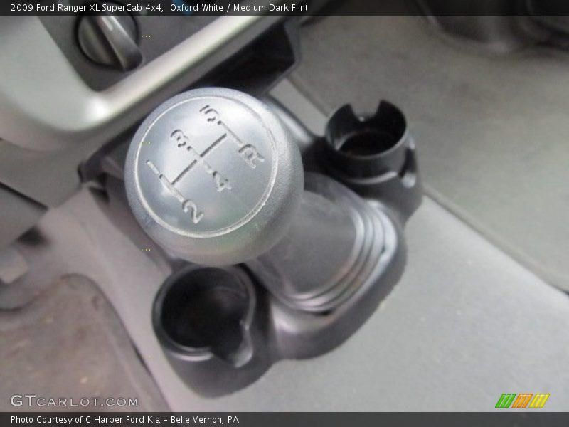  2009 Ranger XL SuperCab 4x4 5 Speed Manual Shifter