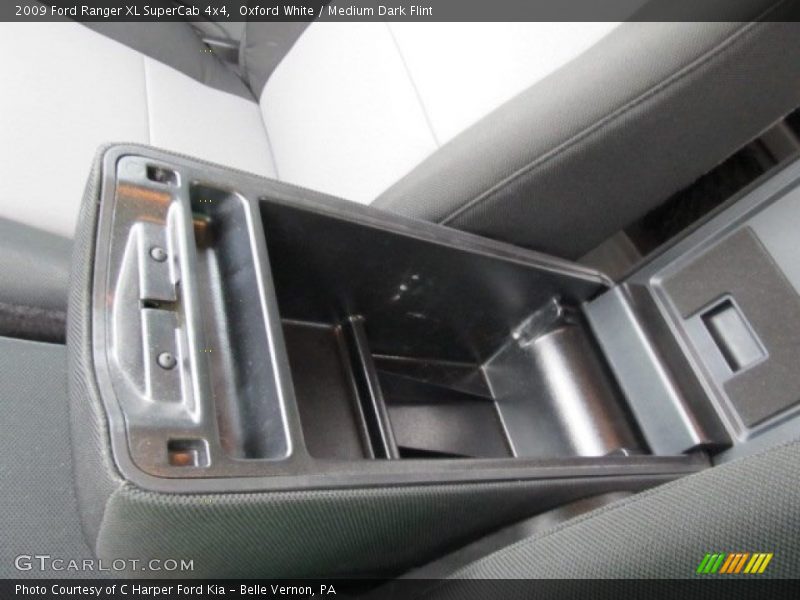 Oxford White / Medium Dark Flint 2009 Ford Ranger XL SuperCab 4x4