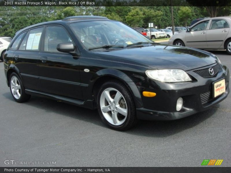 Front 3/4 View of 2003 Protege 5 Wagon