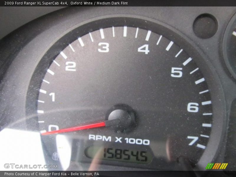 Oxford White / Medium Dark Flint 2009 Ford Ranger XL SuperCab 4x4