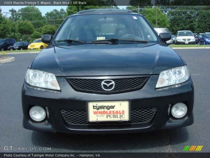 Black Mica / Off Black 2003 Mazda Protege 5 Wagon