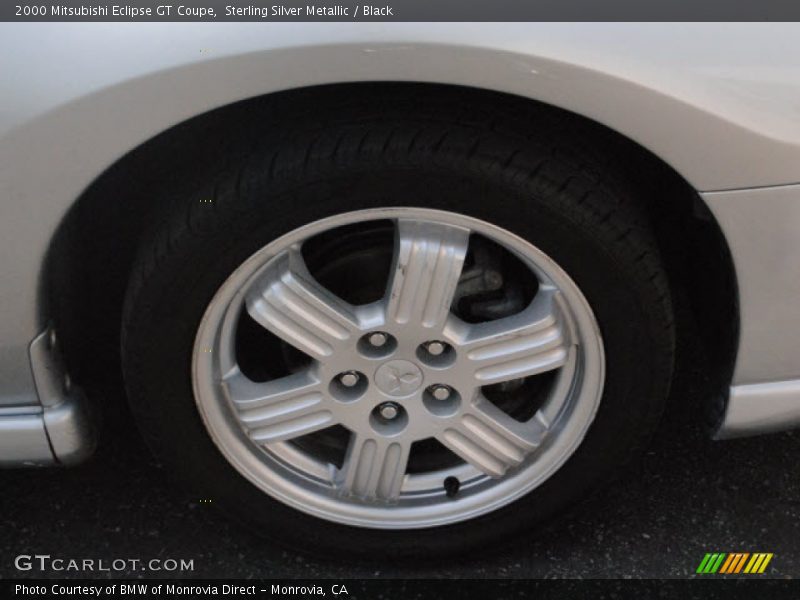 Sterling Silver Metallic / Black 2000 Mitsubishi Eclipse GT Coupe