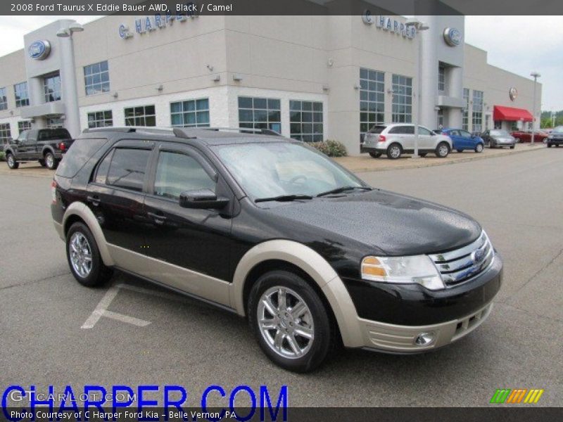 Black / Camel 2008 Ford Taurus X Eddie Bauer AWD