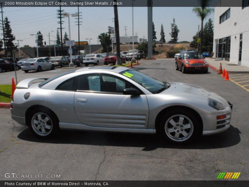 Sterling Silver Metallic / Black 2000 Mitsubishi Eclipse GT Coupe