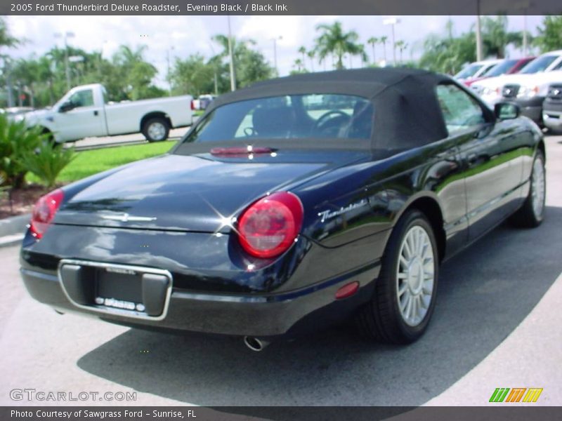 Evening Black / Black Ink 2005 Ford Thunderbird Deluxe Roadster