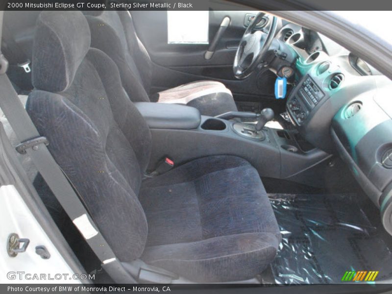 Sterling Silver Metallic / Black 2000 Mitsubishi Eclipse GT Coupe
