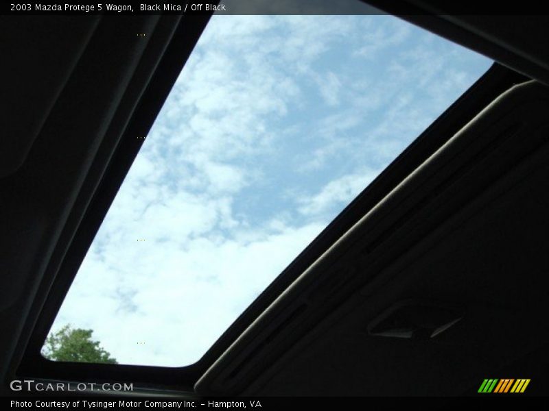Black Mica / Off Black 2003 Mazda Protege 5 Wagon