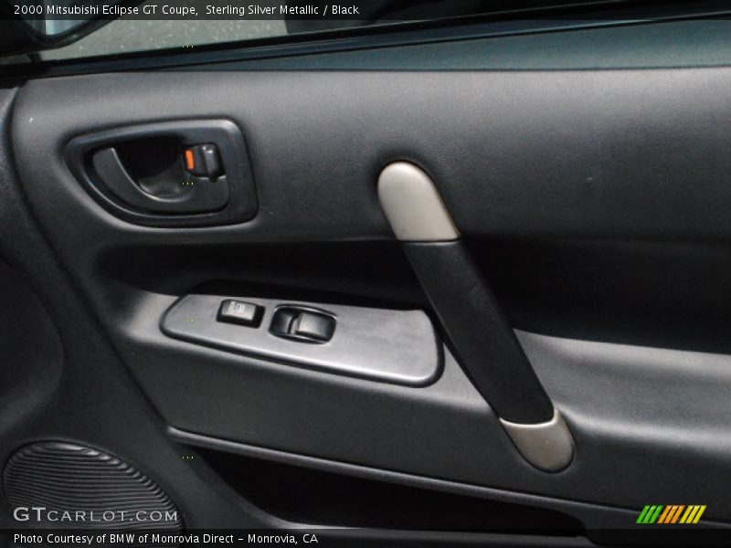 Sterling Silver Metallic / Black 2000 Mitsubishi Eclipse GT Coupe