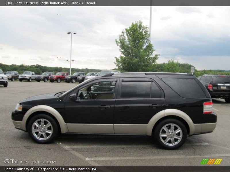 Black / Camel 2008 Ford Taurus X Eddie Bauer AWD