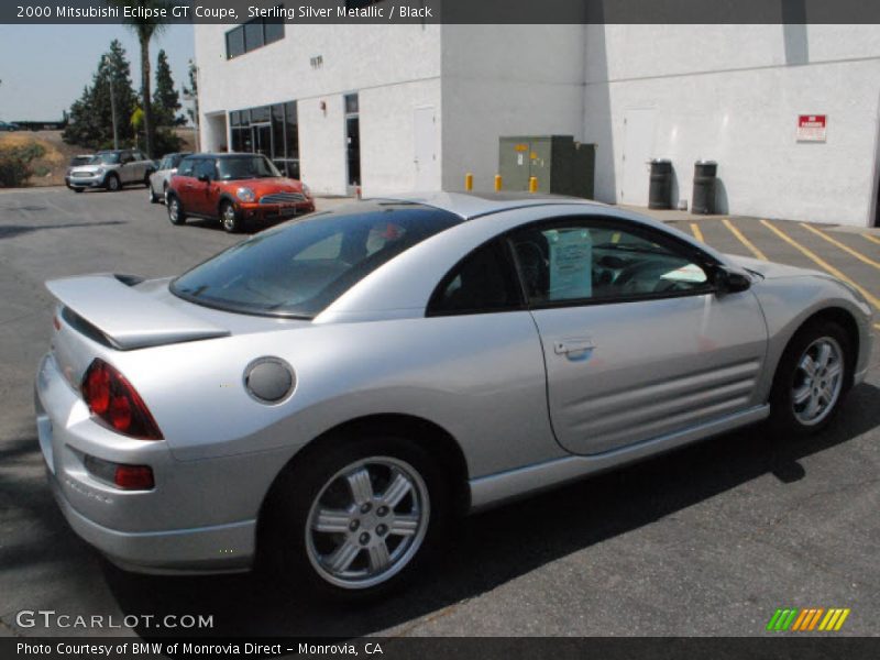 Sterling Silver Metallic / Black 2000 Mitsubishi Eclipse GT Coupe