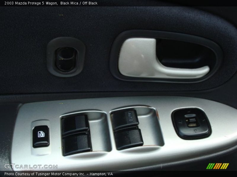 Black Mica / Off Black 2003 Mazda Protege 5 Wagon