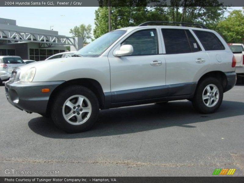 Pewter / Gray 2004 Hyundai Santa Fe GLS
