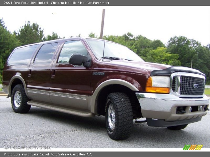 Chestnut Metallic / Medium Parchment 2001 Ford Excursion Limited