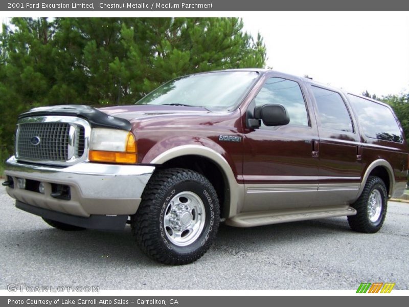 Chestnut Metallic / Medium Parchment 2001 Ford Excursion Limited