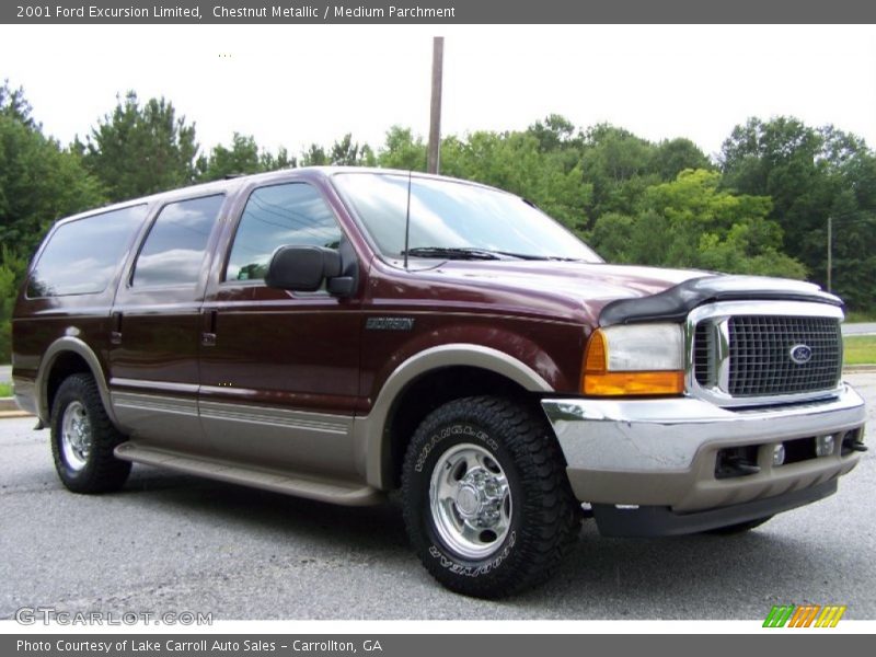 Chestnut Metallic / Medium Parchment 2001 Ford Excursion Limited