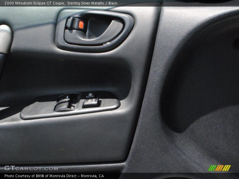 Sterling Silver Metallic / Black 2000 Mitsubishi Eclipse GT Coupe