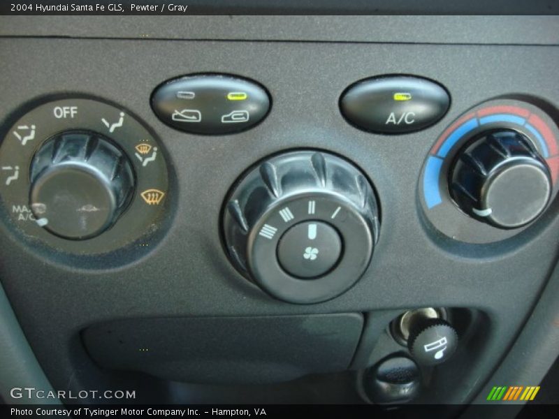 Pewter / Gray 2004 Hyundai Santa Fe GLS