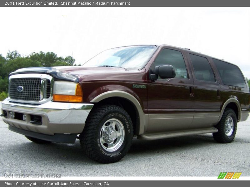 Chestnut Metallic / Medium Parchment 2001 Ford Excursion Limited