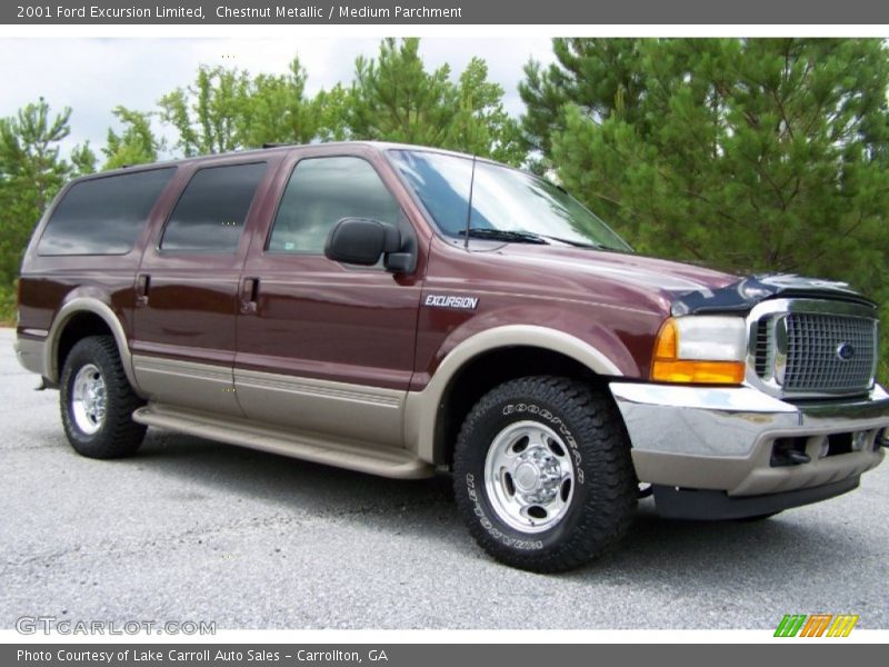 Chestnut Metallic / Medium Parchment 2001 Ford Excursion Limited