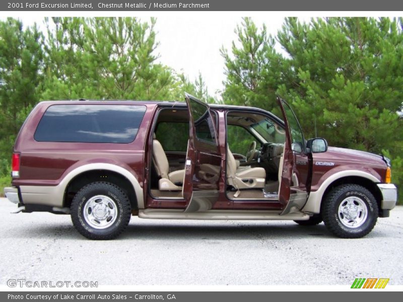 Chestnut Metallic / Medium Parchment 2001 Ford Excursion Limited
