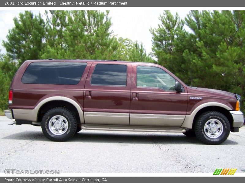  2001 Excursion Limited Chestnut Metallic