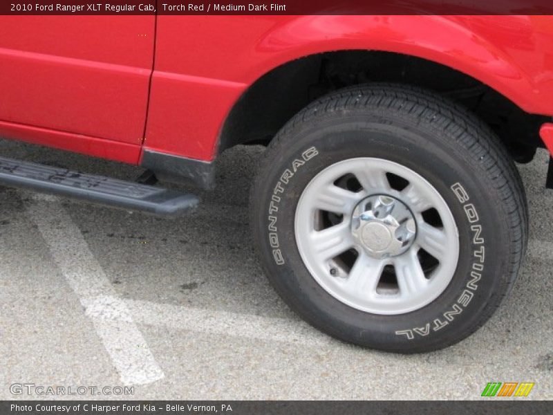 Torch Red / Medium Dark Flint 2010 Ford Ranger XLT Regular Cab