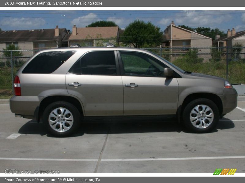 Sandstone Metallic / Saddle 2003 Acura MDX Touring