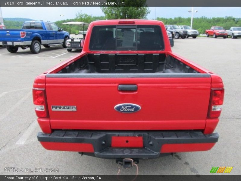 Torch Red / Medium Dark Flint 2010 Ford Ranger XLT Regular Cab
