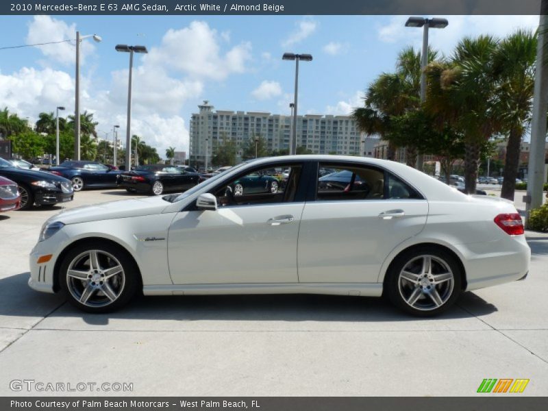  2010 E 63 AMG Sedan Arctic White