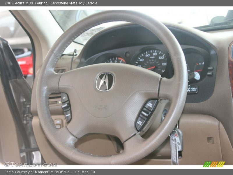 Sandstone Metallic / Saddle 2003 Acura MDX Touring