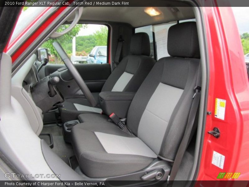 Torch Red / Medium Dark Flint 2010 Ford Ranger XLT Regular Cab