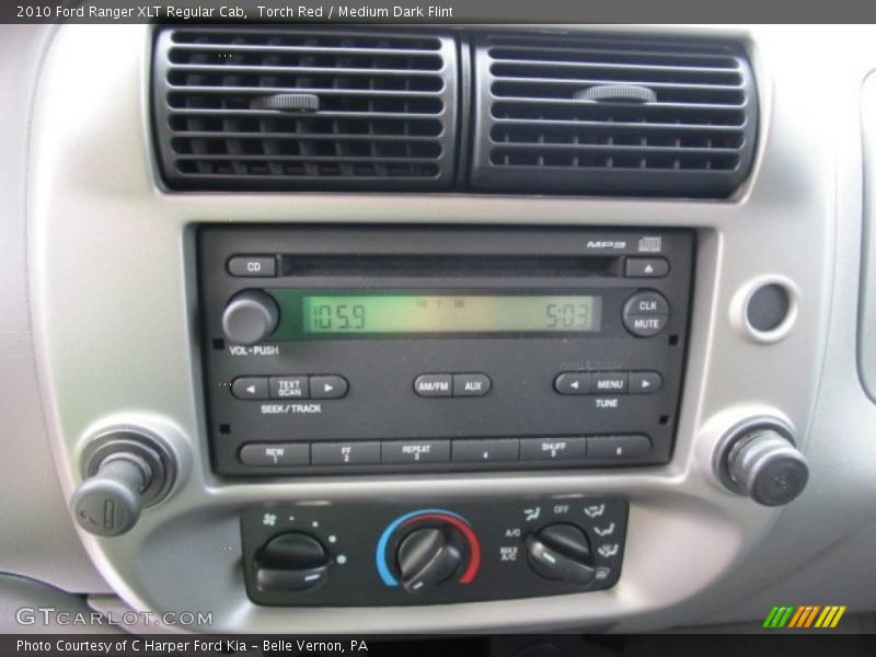 Torch Red / Medium Dark Flint 2010 Ford Ranger XLT Regular Cab