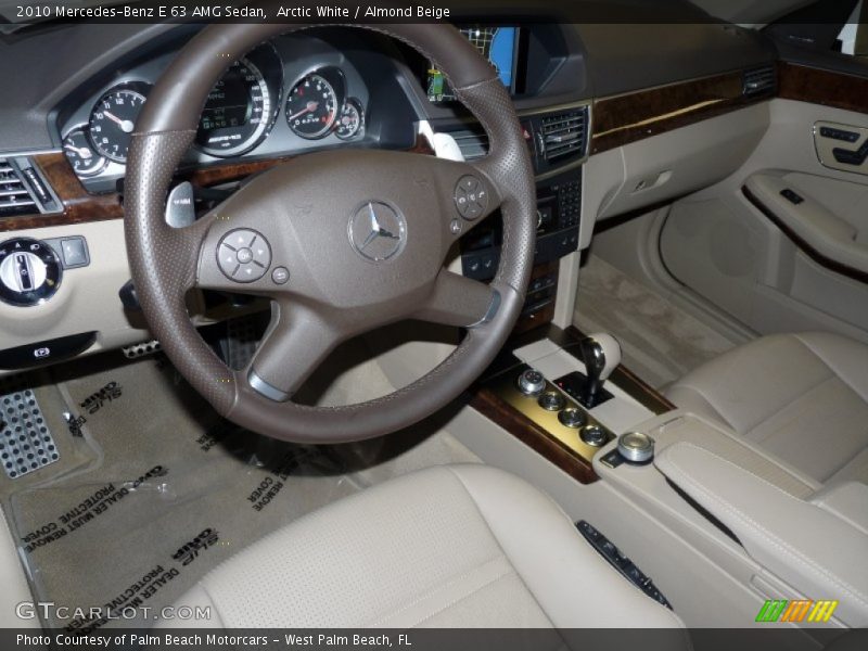 Almond Beige Interior - 2010 E 63 AMG Sedan 