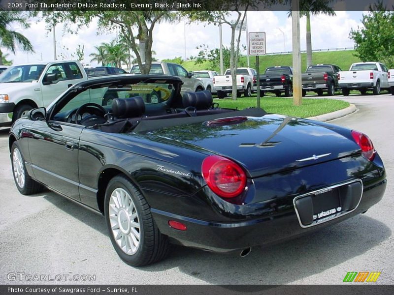 Evening Black / Black Ink 2005 Ford Thunderbird Deluxe Roadster