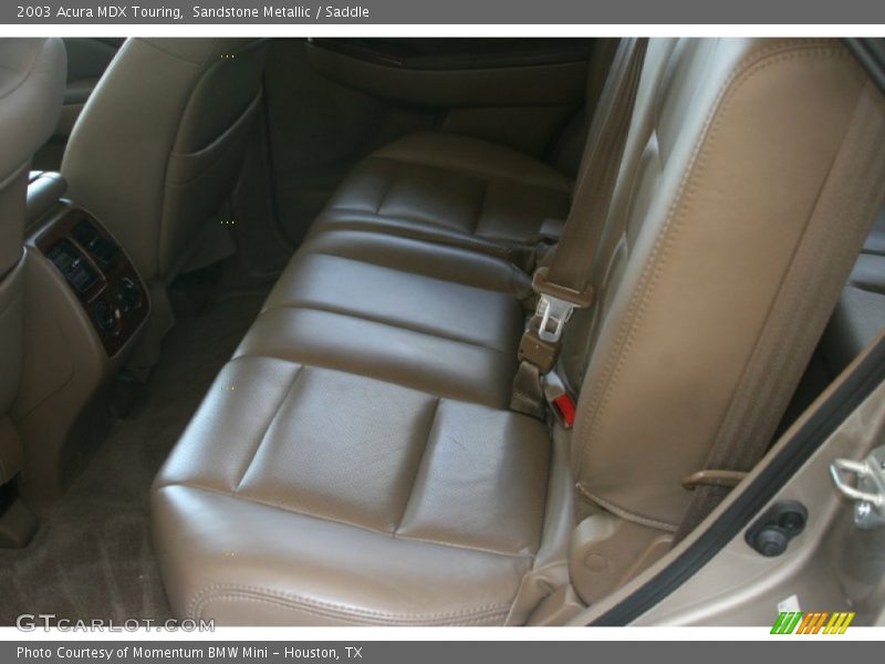 Sandstone Metallic / Saddle 2003 Acura MDX Touring