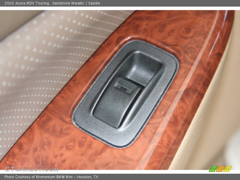Sandstone Metallic / Saddle 2003 Acura MDX Touring