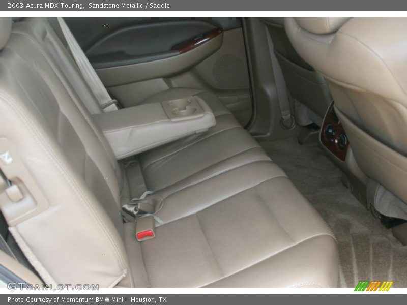 Sandstone Metallic / Saddle 2003 Acura MDX Touring